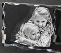 Crystal Hologram | Serrated Portrait / Landscape